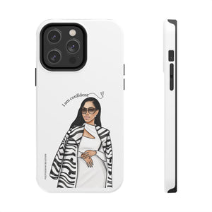 I am confident vanilla Tough Phone Cases