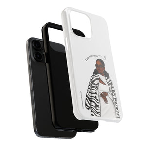 I am confident chocolate Tough Phone Cases
