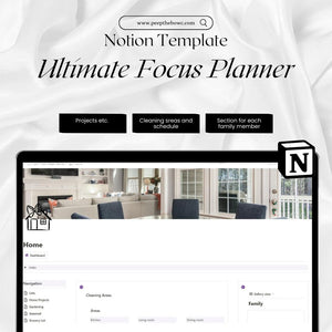 Notion Ultimate Focus Planner