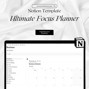 Notion Ultimate Focus Planner