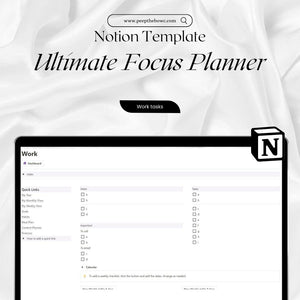 Notion Ultimate Focus Planner