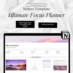 Notion Ultimate Focus Planner