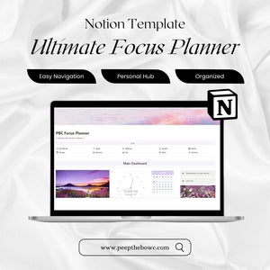 Notion Ultimate Focus Planner