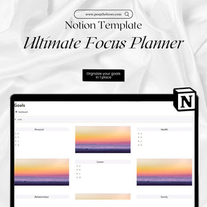 Notion Ultimate Focus Planner