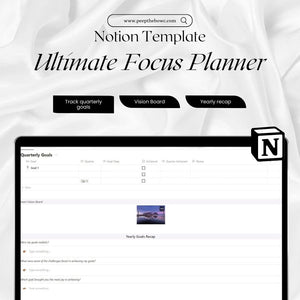Notion Ultimate Focus Planner