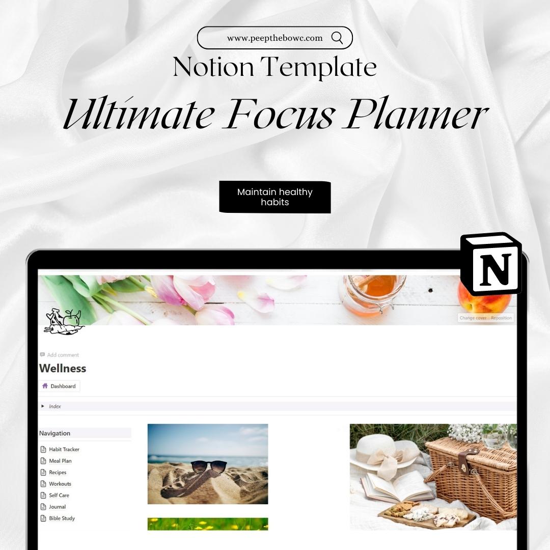 Notion Ultimate Focus Planner
