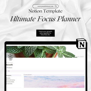 Notion Ultimate Focus Planner