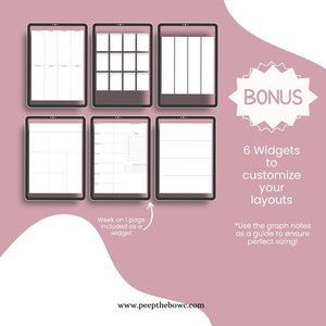 Focus Digital Planner 2024 - Undated