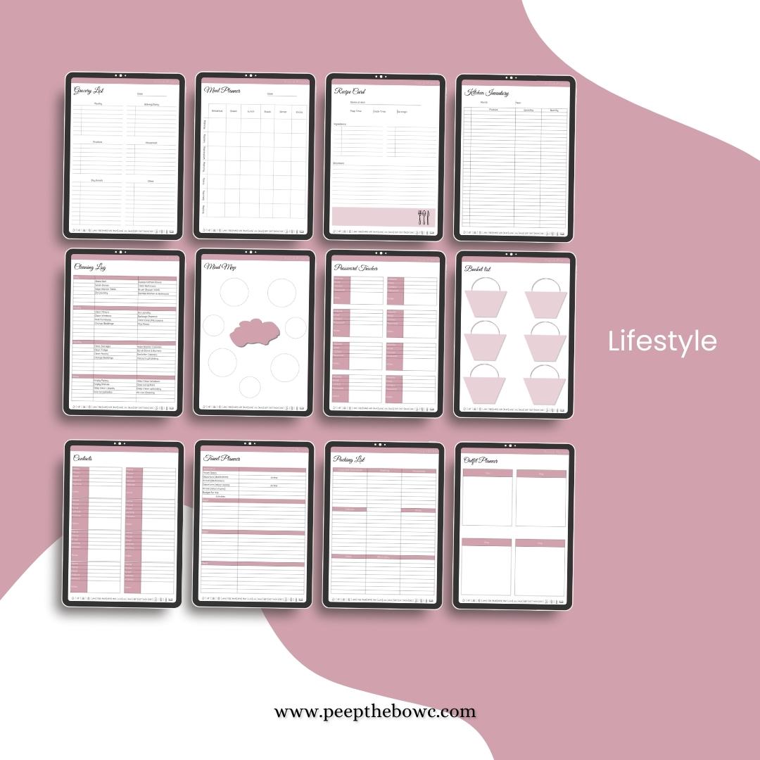 Focus Digital Planner 2024 - Undated