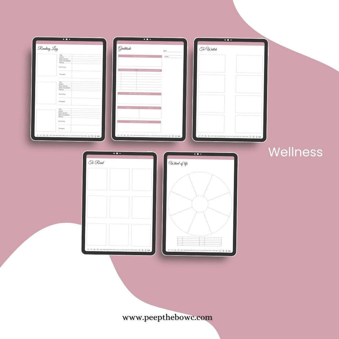 Focus Digital Planner 2024 - Undated