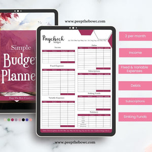 Simple Budget Planner