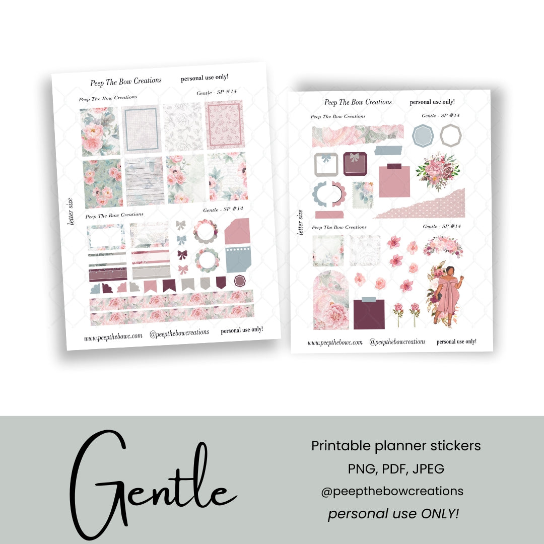 Gentle Stickers DSP-14