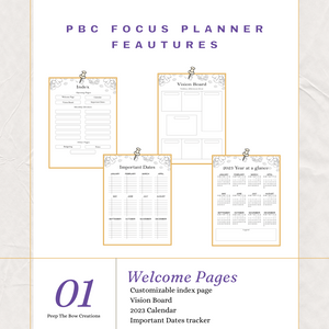 Burlap Focus Planner