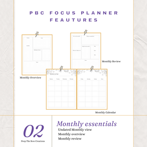 Burlap Focus Planner