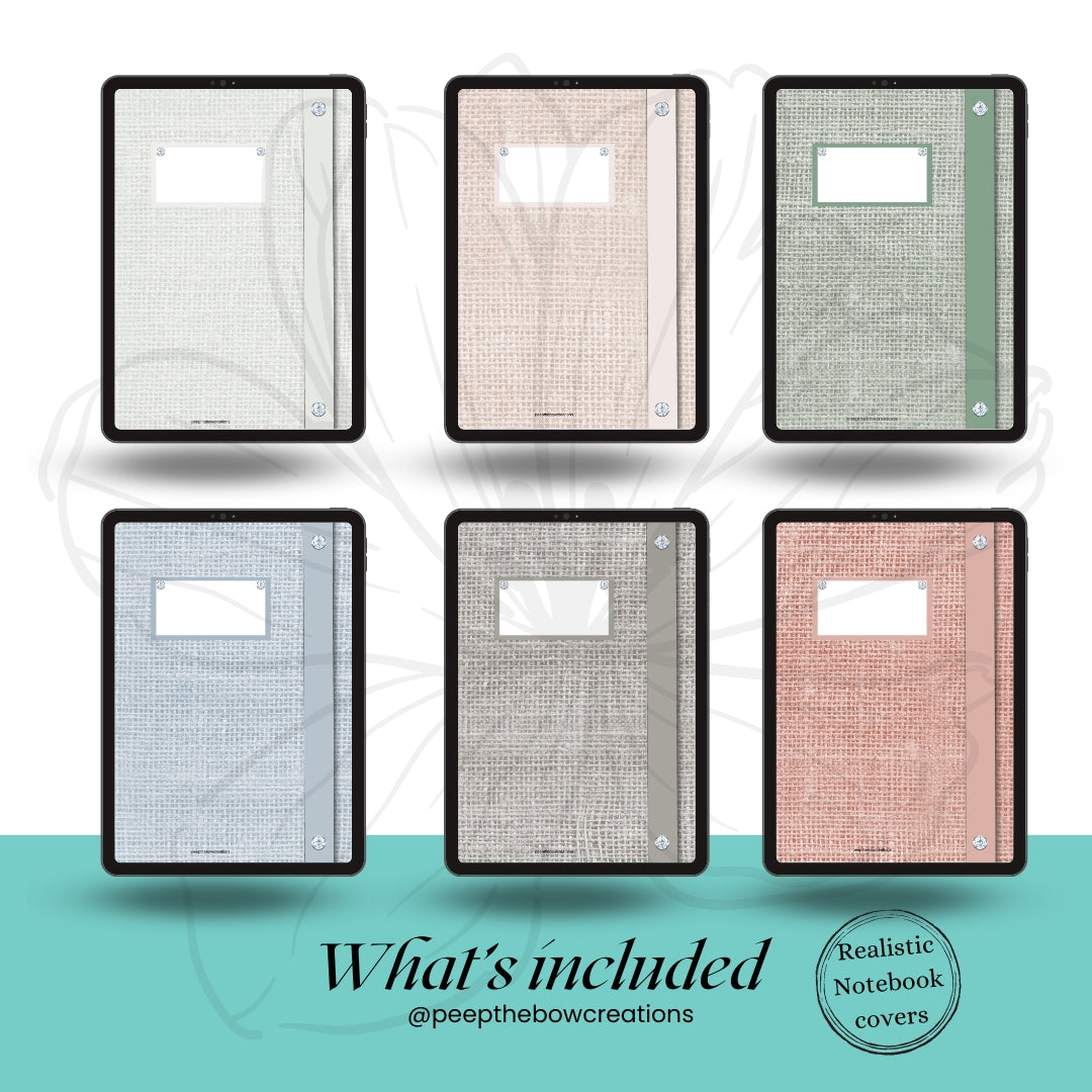 Realistic Textured Burlap Covers