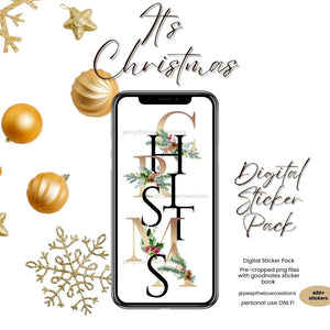 Christmas Digital Sticker Pack DSP-11