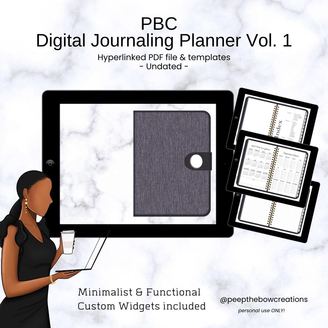 PBC Journaling Digital Planner V1