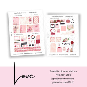 Love PSP-13 PRINTABLE