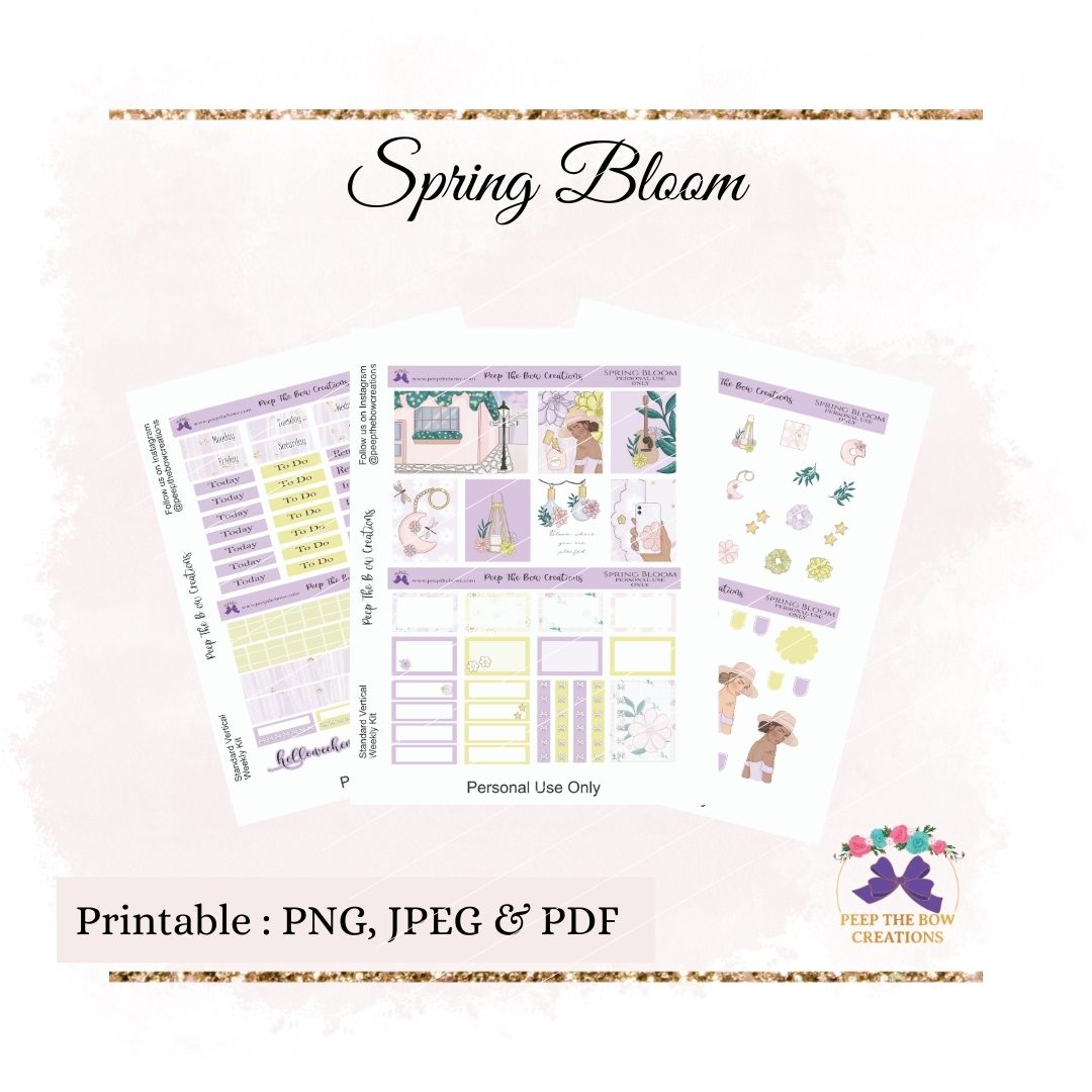 Spring Bloom - PRINTABLE