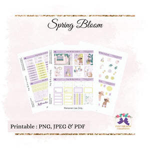 Spring Bloom - PRINTABLE