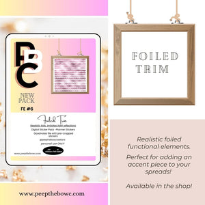 Foiled Trim