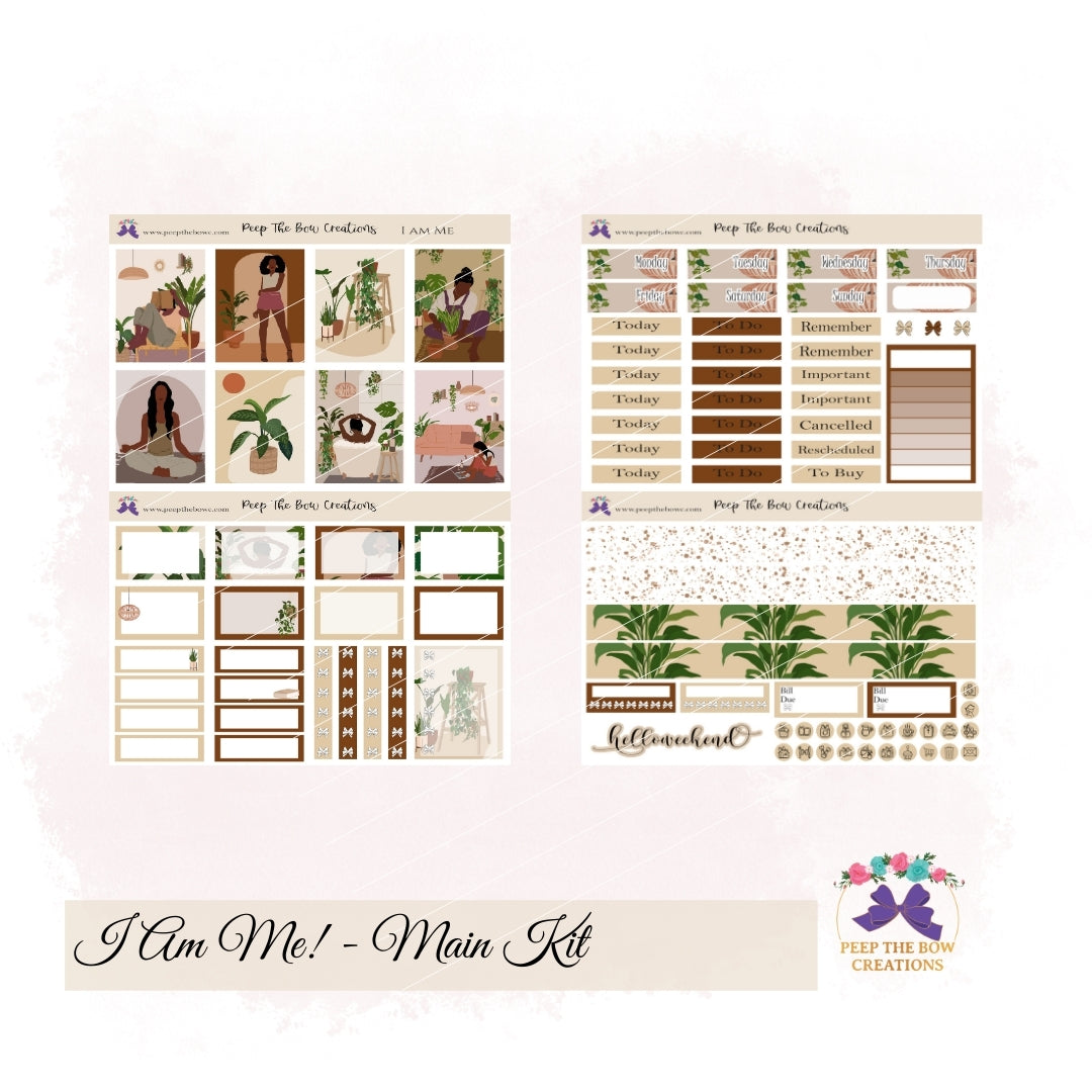 I Am Me - March Kit Of The Month PRINTABLE