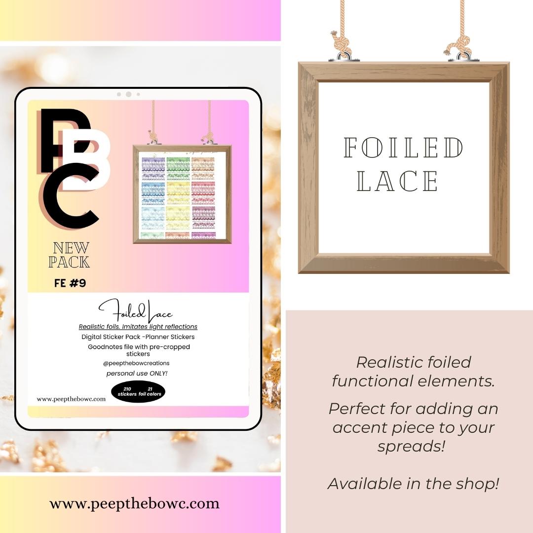 Foiled Lace