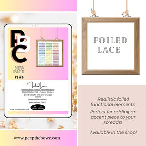 Foiled Lace