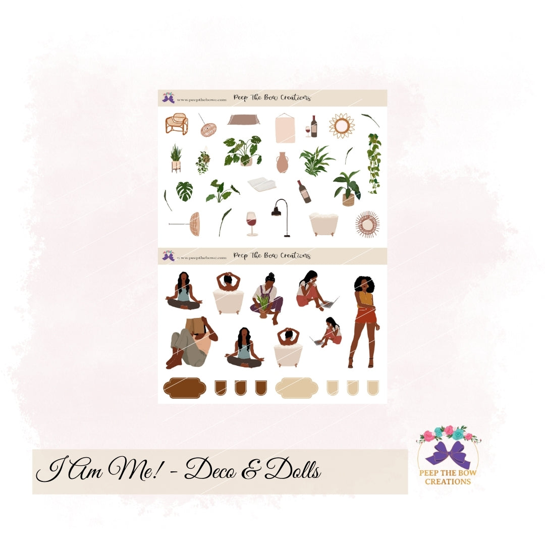 I Am Me - March Kit Of The Month PRINTABLE