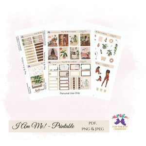 I Am Me - March Kit Of The Month PRINTABLE
