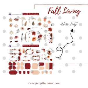Fall Loving - PRINTABLE