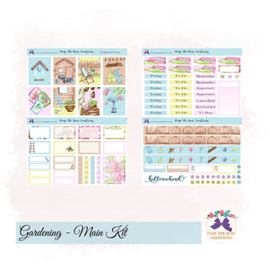 Gardening Sticker Kit - PRINTABLE