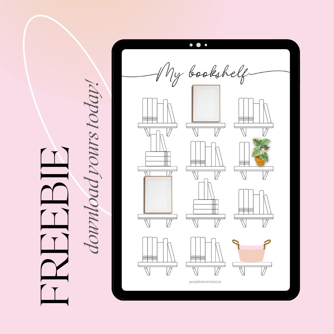 My Bookshelf FREEBIE