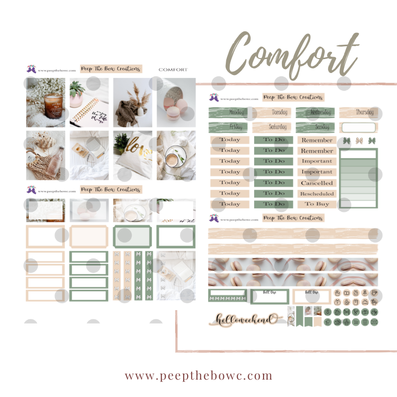 Comfort - PRINTABLE