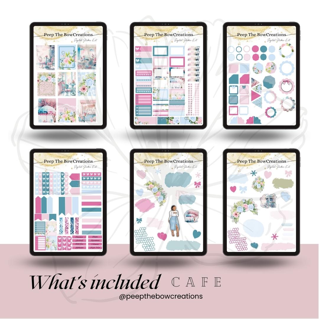 Cafe Stickers DSP-21