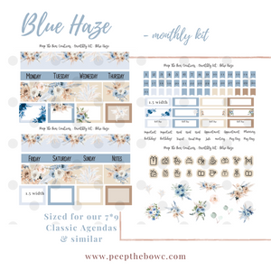 Blue Haze Classic Monthly Kit - PRINTABLE