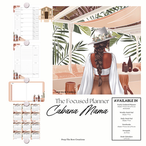 Cabana Mama Focus Planner (Mocha)