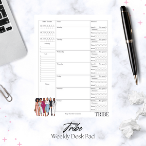 Weekly Desk Planners