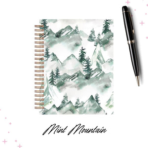 Mint Mountains Focus Planner