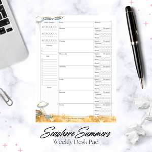 Weekly Desk Planners
