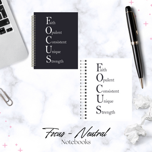Journals  Hard Covers- Focus Planner Collection
