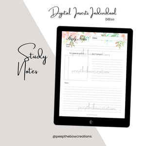 DII10 - Study Notes (Digital Inserts Individual)