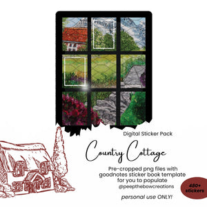 Country Cottage Digital Sticker Pack DSP-7