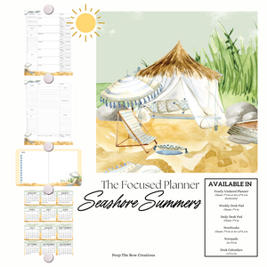 Seashore Summers Focus Planner