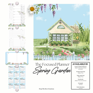 Spring Garden Focus Planner