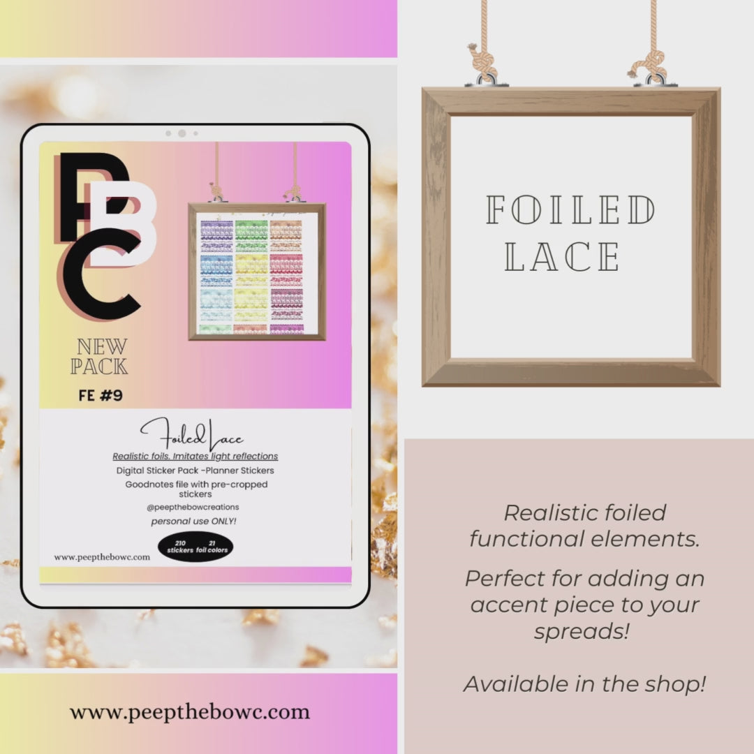 Foiled Lace