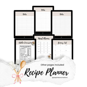 Recipe Book Vol. 1 - Digital