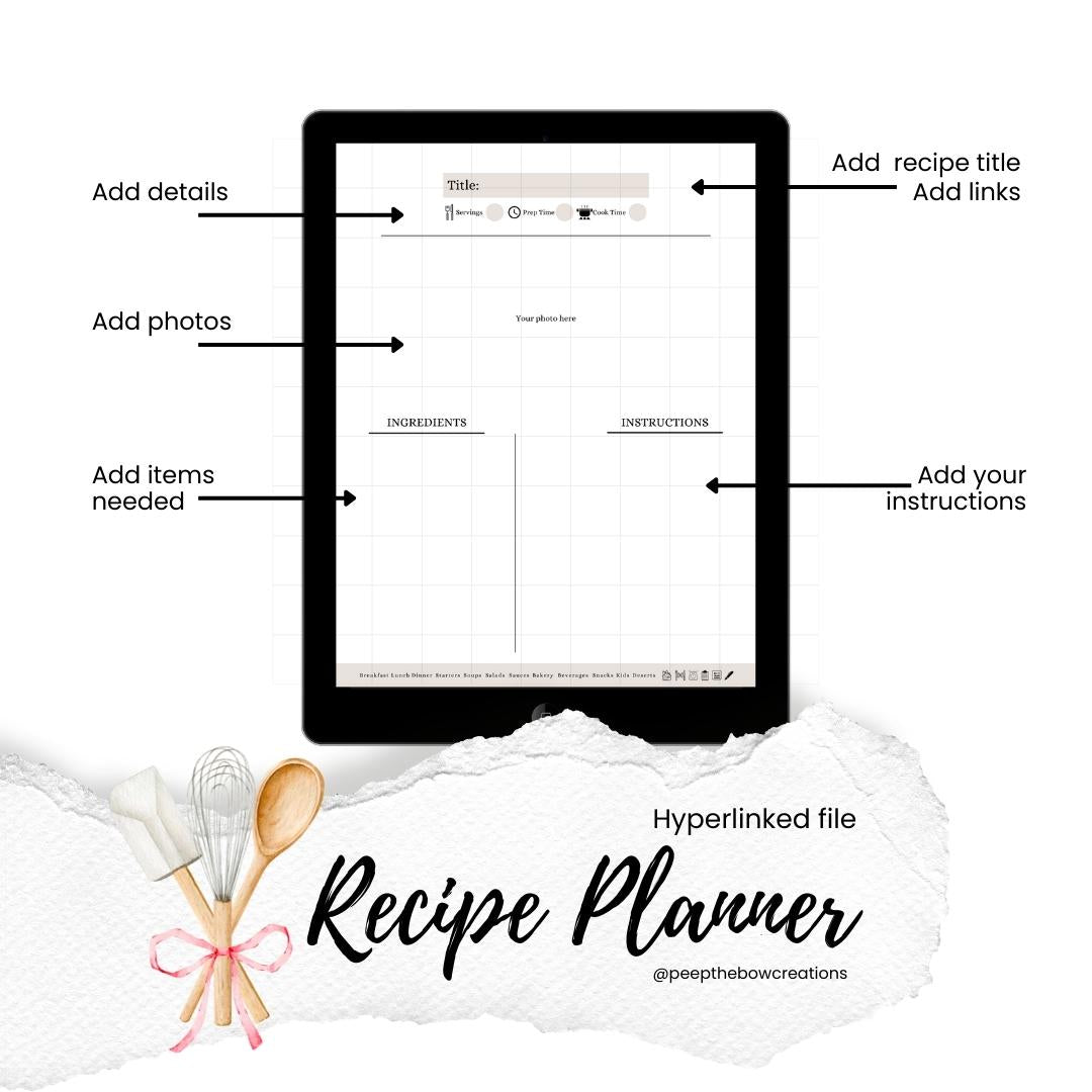 Recipe Book Vol. 1 - Digital